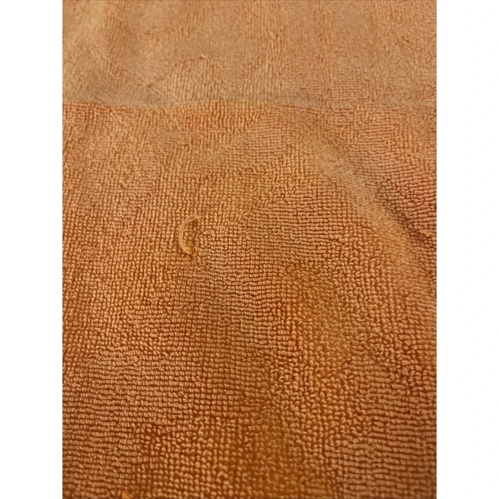 Franco Beach Company Orange Beach Blanket Towel Giraffe Elephant Border Cotton